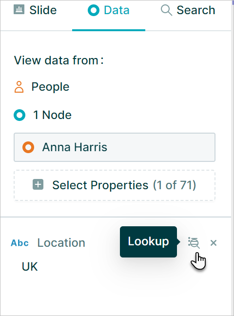 Imagedraw Lookup Lookups | Orgvue Settings User Guide