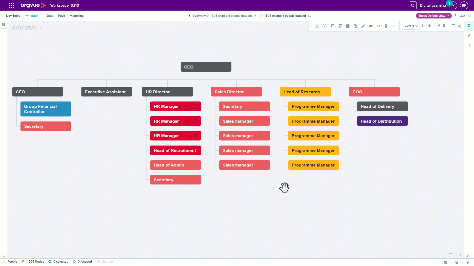 Editing the Hierarchy | Workspace User Guide